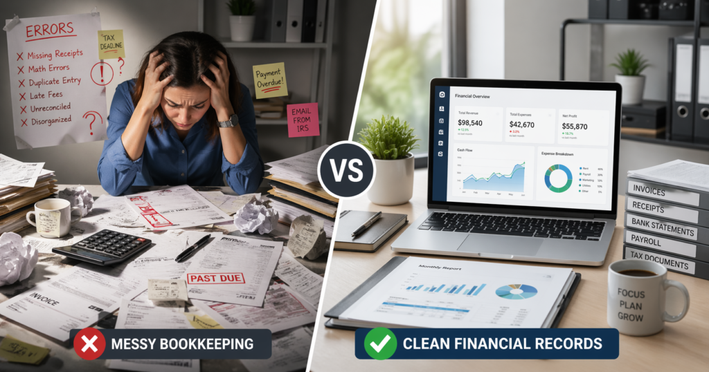 How to Fix Messy Books Fast (Step-by-Step Guide for Business Owners)